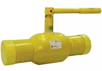 Кран шаровый Broen Ballomax газовый Ду20 Ру40/12 под приварку, Траб=-40/+80 с ручкой