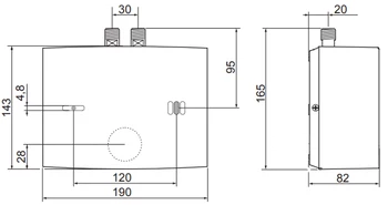 Водонагреватель электрический проточный Stiebel Eltron EIL 6 Plus
