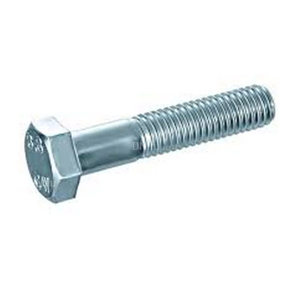 Болт шестигранный РМЗ М12х40 с неполной резьбой, корпус - нержавеющая сталь, оцинкованный, весовой, фасовка - 25кг, ГОСТ 7798-70