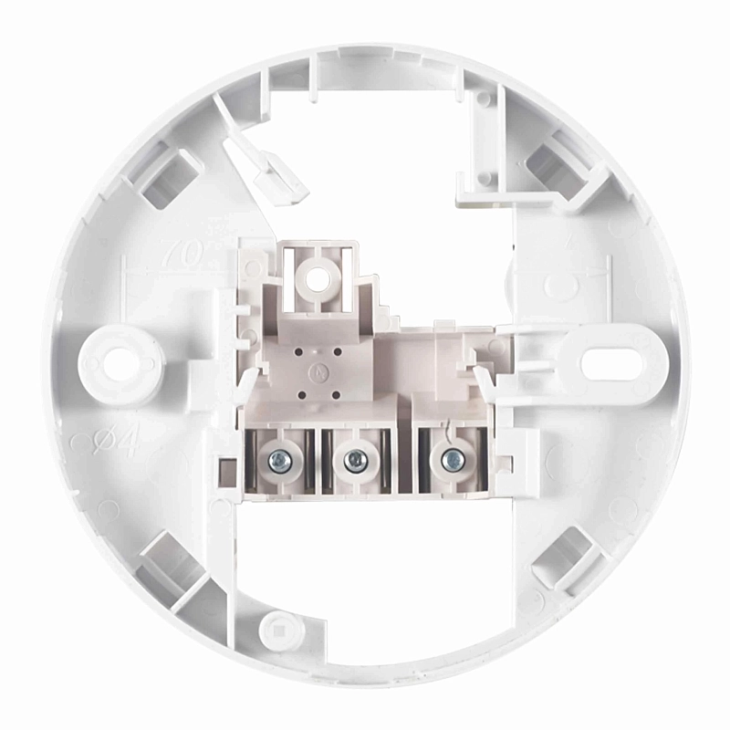 Основание базовое Рубеж W1.03 для соединения пожарных извещателей с линией связи, настенное, цвет белый Rbz-342653
